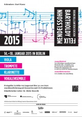 Plakat Ausschreibung 2015